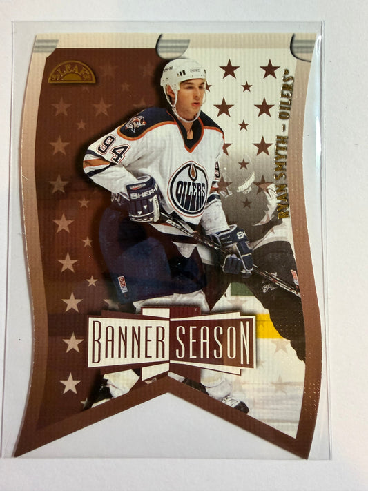 RYAN SMYTH - 1997 Donruss Leaf Banner Season Die Cut #10, xxxx/3500