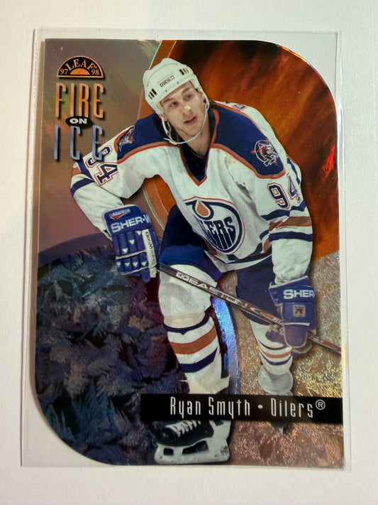 RYAN SMYTH - 1997 Donruss Leaf Fire on Ice Die Cut #9, xxxx/1000