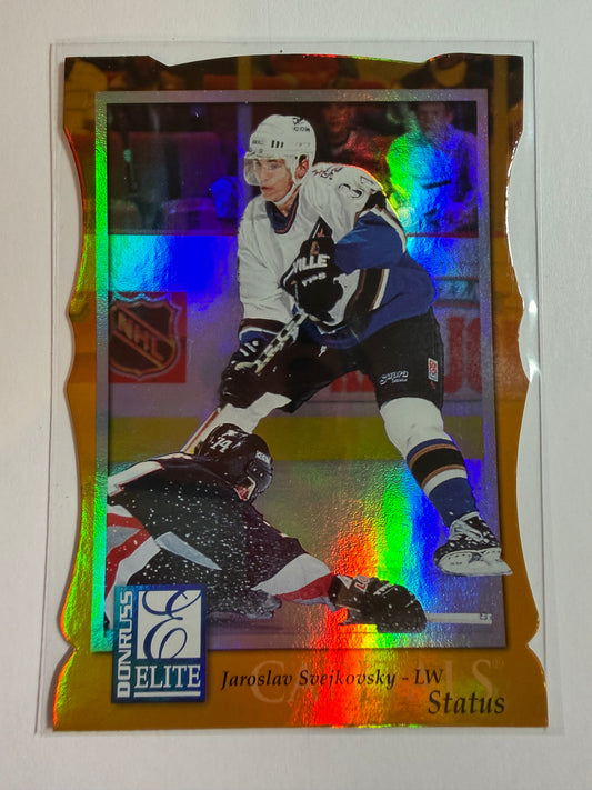 JAROSLAV SVEJKOVSKY - 1997 Donruss Elite Status Die Cut #22, xxx/100
