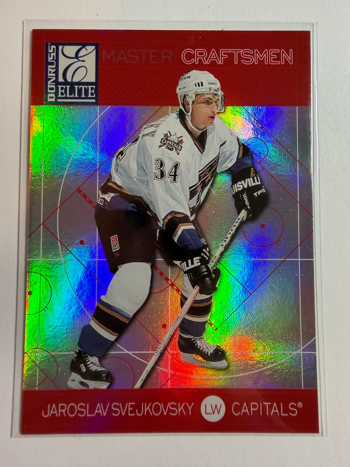 JAROSLAV SVEJKOVSKY - 1997 Donruss Elite Status Master Craftsmen #5, xxx/100