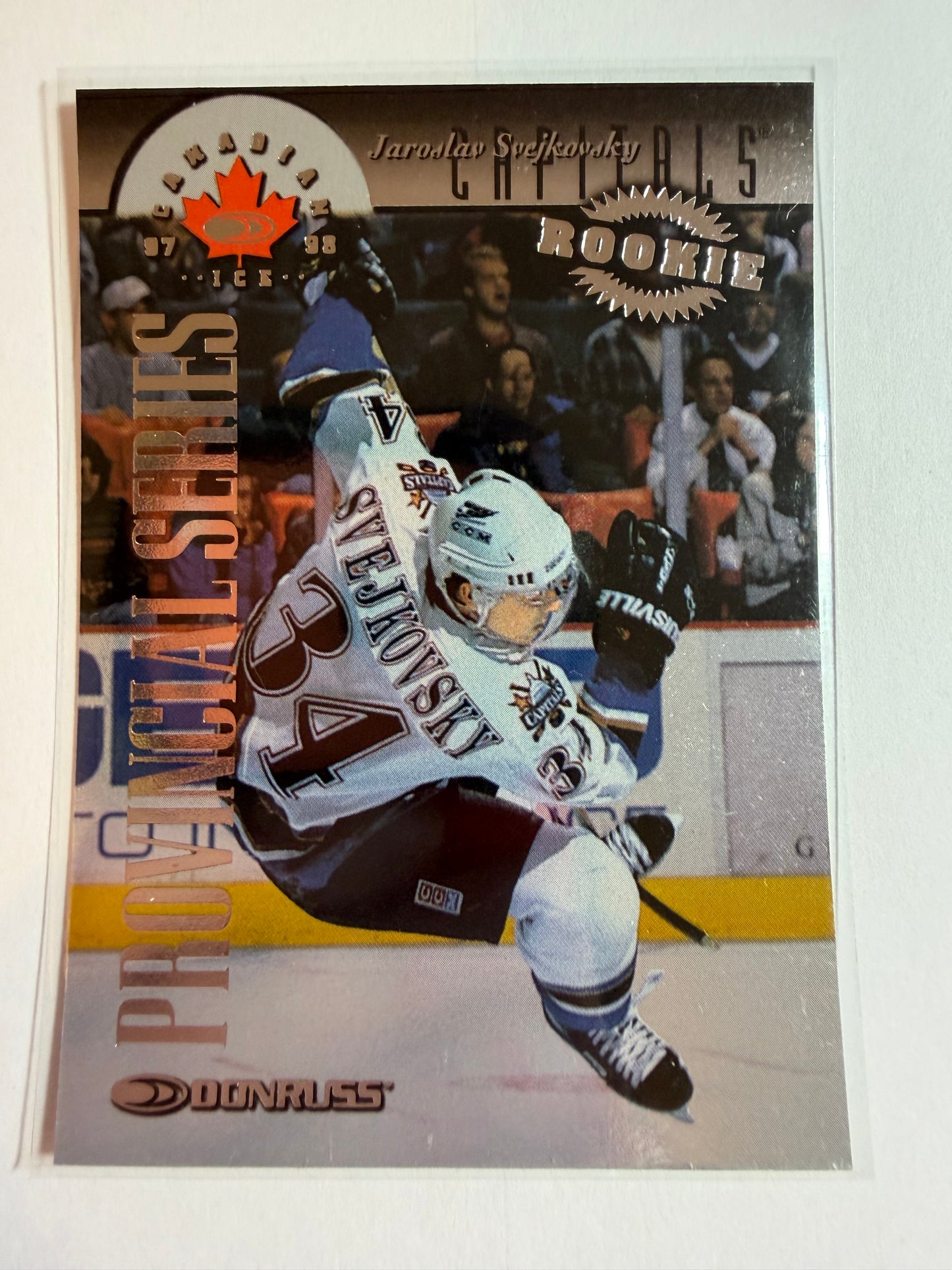 JAROSLAV SVEJKOVSKY - 1997 Donruss Canadian Ice Provincial Series #143, xxx/750