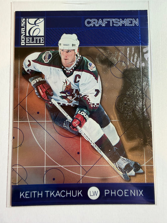 KEITH TKACHUK - 1997 Donruss Elite Craftsmen #28, xxxx/2500