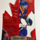 PIERRE TURGEON - 1997 Donruss Canadian Ice National Pride Clear Cut Die Cut #24, xxxx/1997
