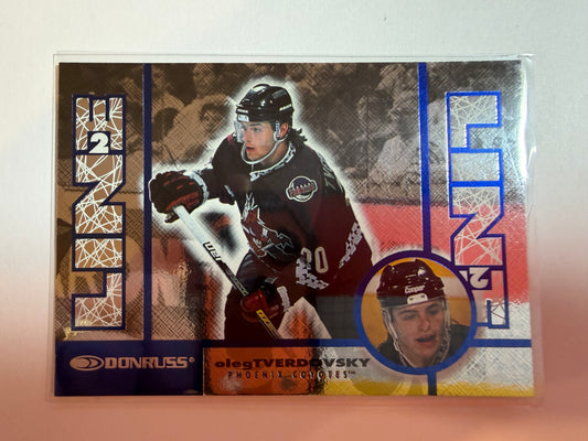 OLEG TVERDOVSKY - 1997 Donruss Line 2 Line #6, xxxx
