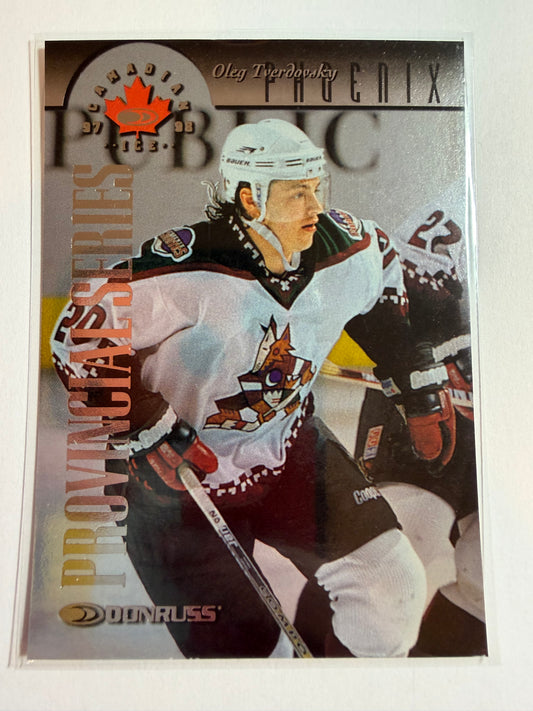 OLEG TVERDOVSKY - 1997 Donruss Canadian Ice Provincial Series #62, xxx/750