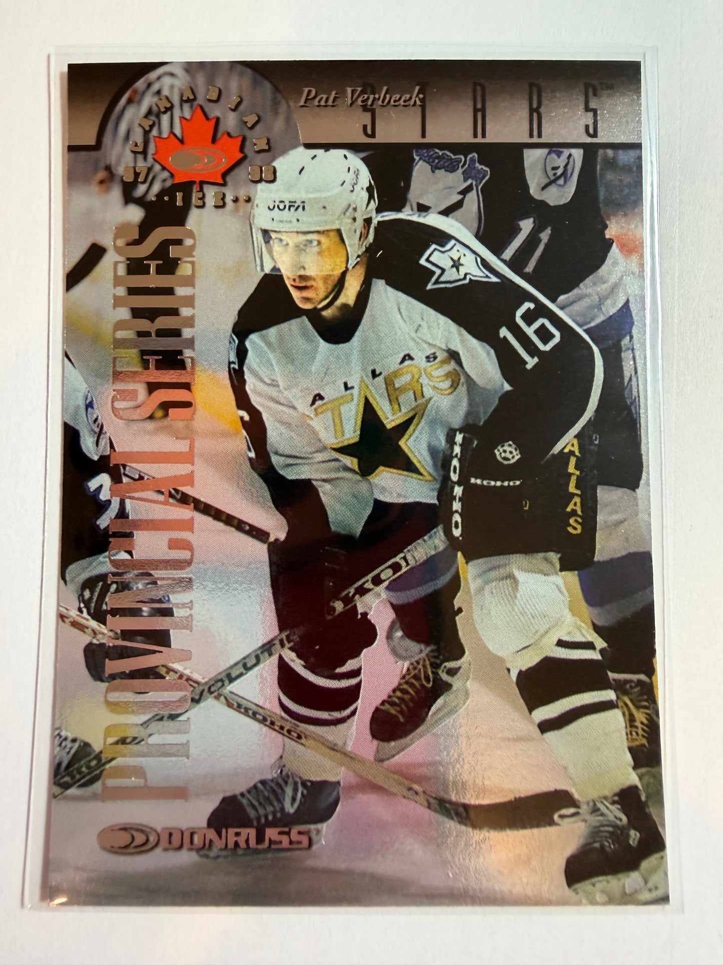 PAT VERBEEK - 1997 Donruss Canadian Ice Provincial Series #27, xxx/750