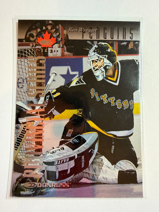 KEN WREGGET - 1997 Donruss Canadian Ice Provincial Series #76, xxx/750