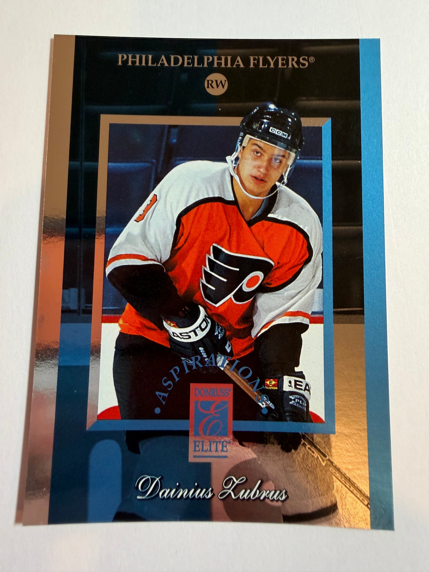 DAINIUS ZUBRUS - 1996 Donruss Elite Aspirations #15, xxxx/3000