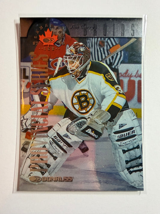 JIM CAREY - 1997 Donruss Canadian Ice Provincial Series #59, xxx/750