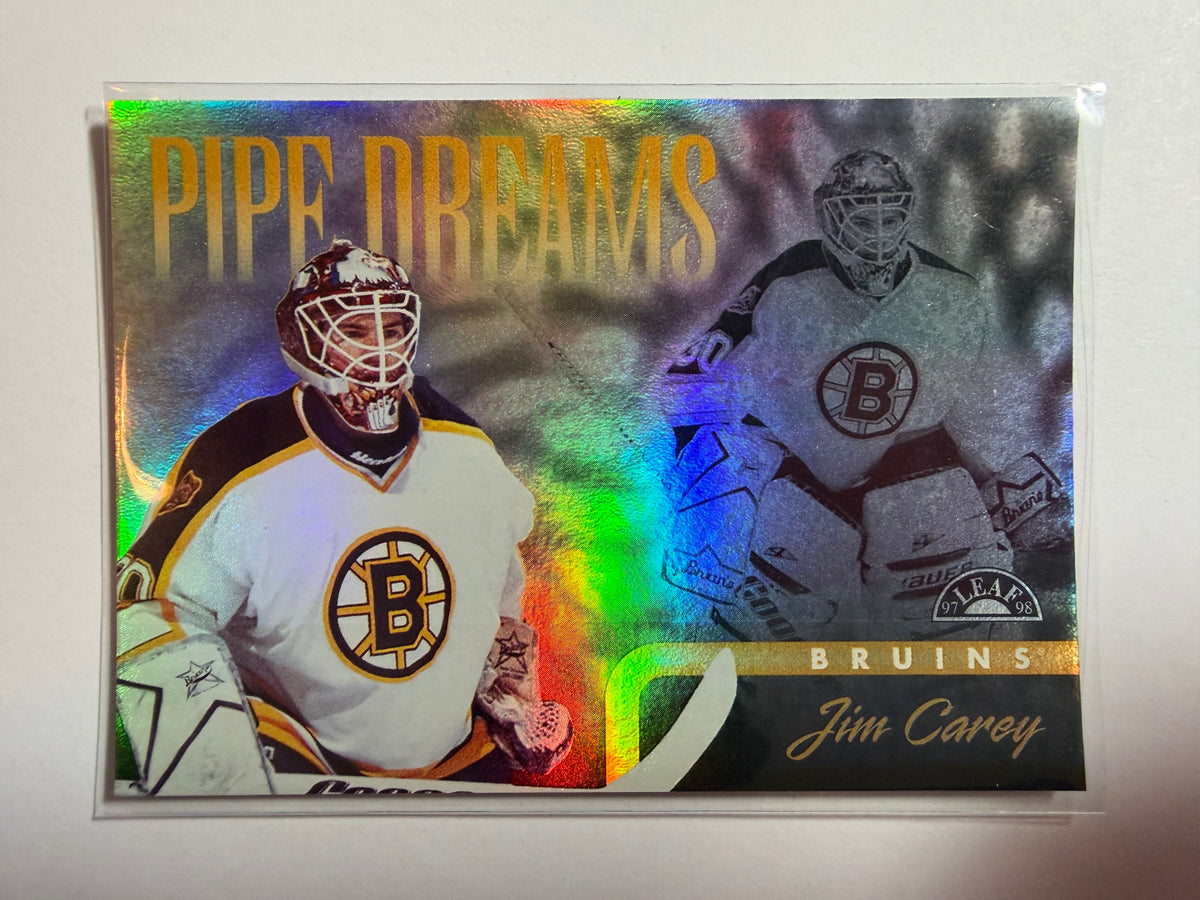 CURTIS JOSEPH - 1997 Donruss Leaf Pipe Dreams #4, xxxx/2500