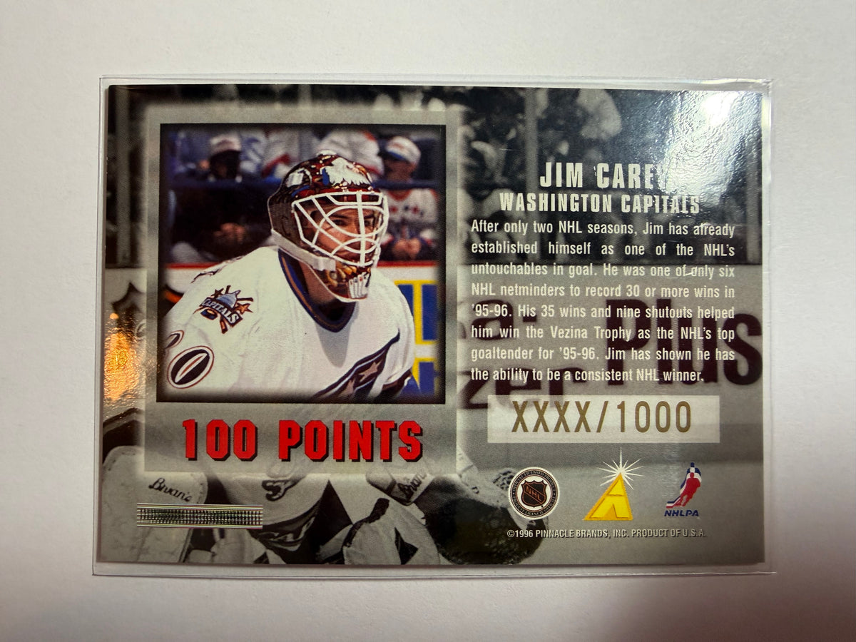 JIM CAREY - 1996 Pinnacle Summit Untouchables #14, xxxx/1000