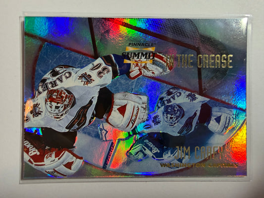 JIM CAREY - 1996 Pinnacle Summit In the Crease #PSITC-6, xxx/600