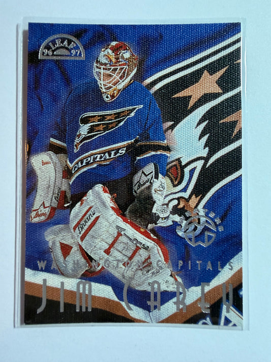 JIM CAREY - 1996 Donruss Leaf Sweaters #9, xxxx/5000