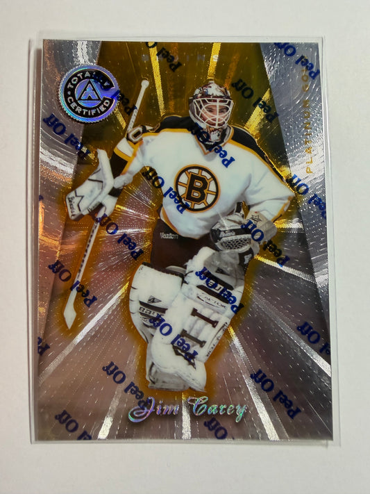 JIM CAREY - 1997 Pinnacle Totally Certified Platinum Gold #15, xxxx/59