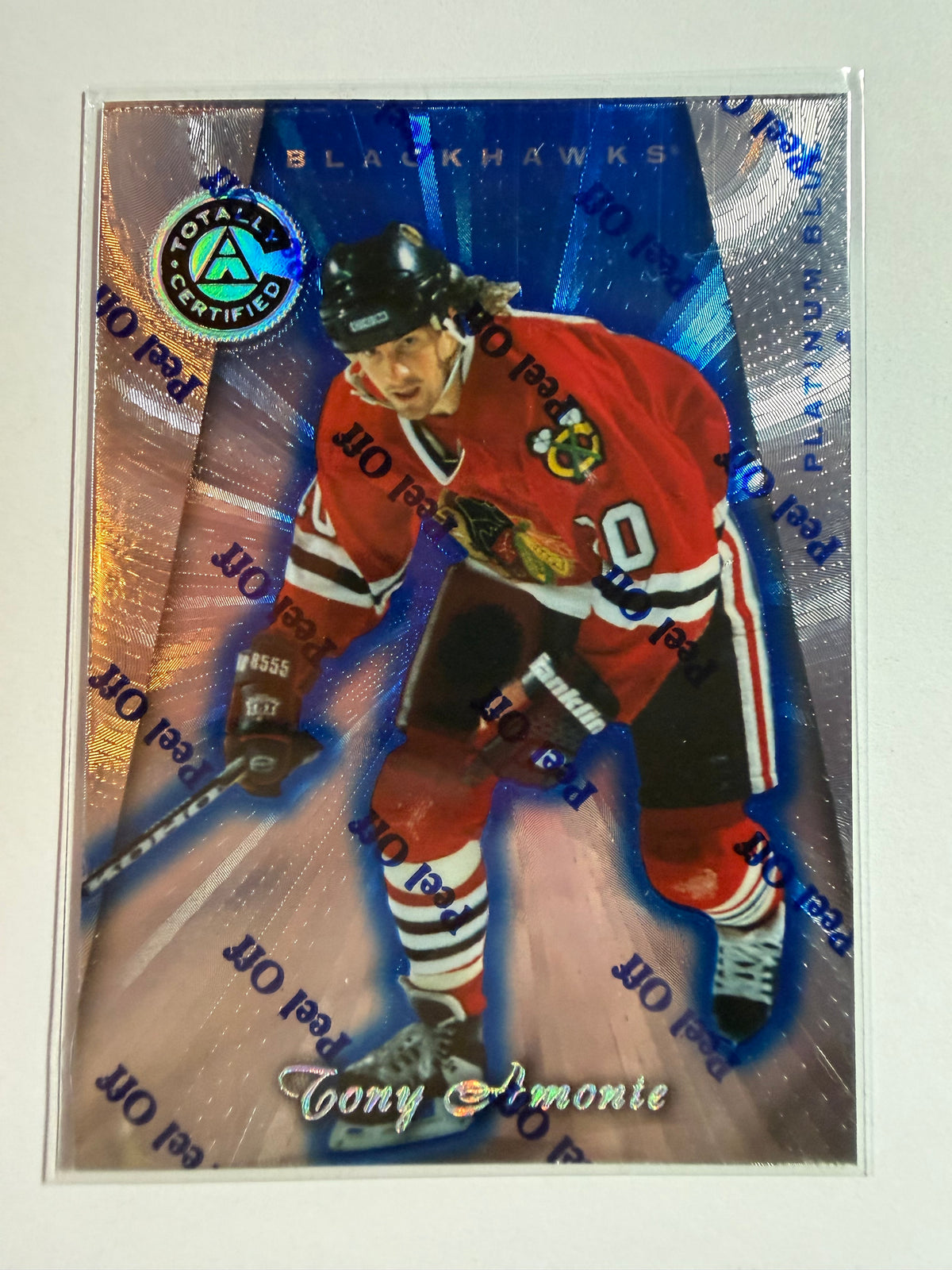 TONY AMONTE - 1997 Pinnacle Totally Certified Platinum Blue #68, xxxx/3099