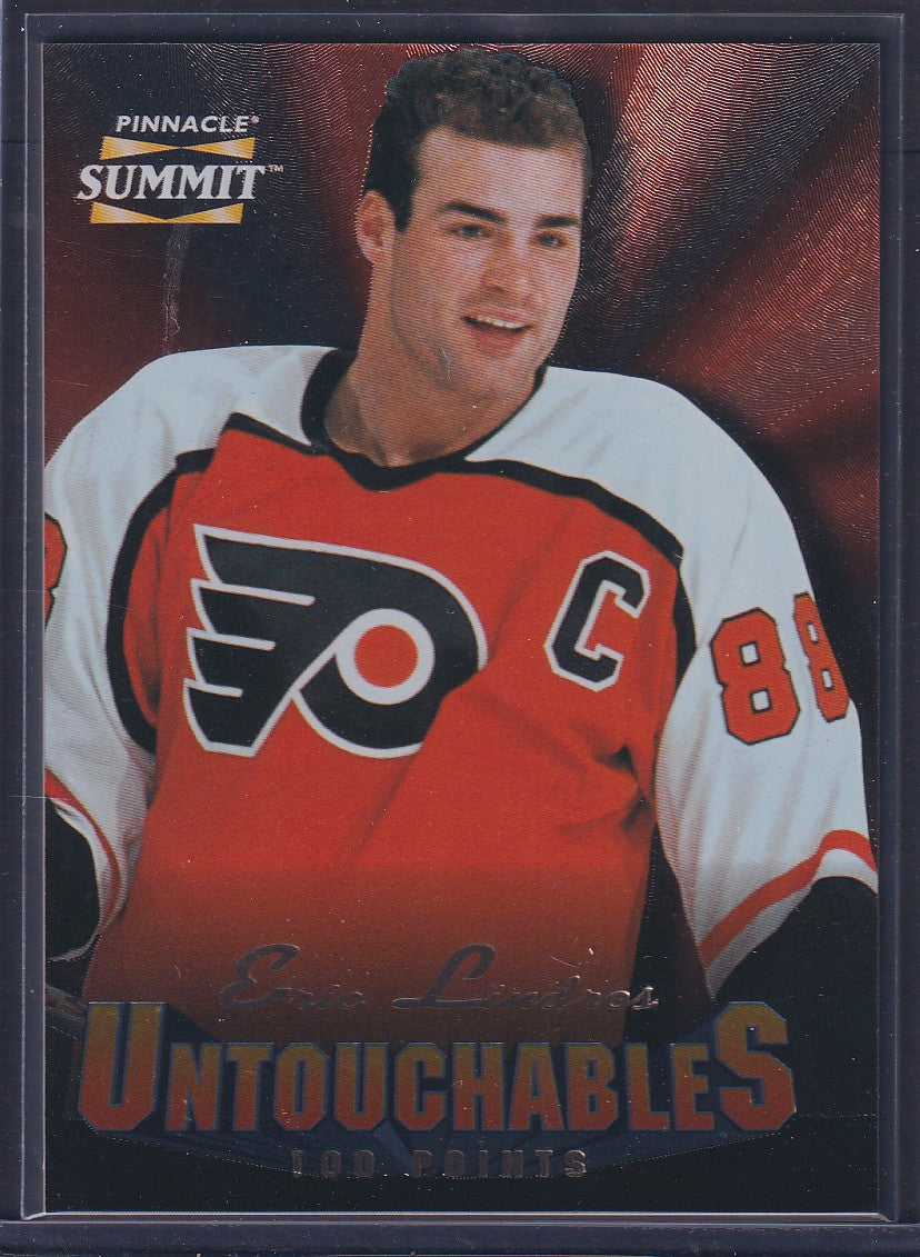ERIC LINDROS - 1996 Pinnacle Summit Untouchables #6, xxxx/1000