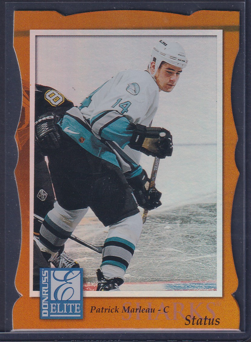 PATRICK MARLEAU - 1997 Donruss Elite Status Die Cut #99, xxx/100