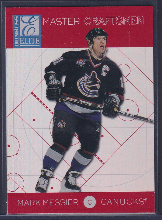 MARK MESSIER - 1997 Donruss Elite Master Craftsmen #4, xxx/100