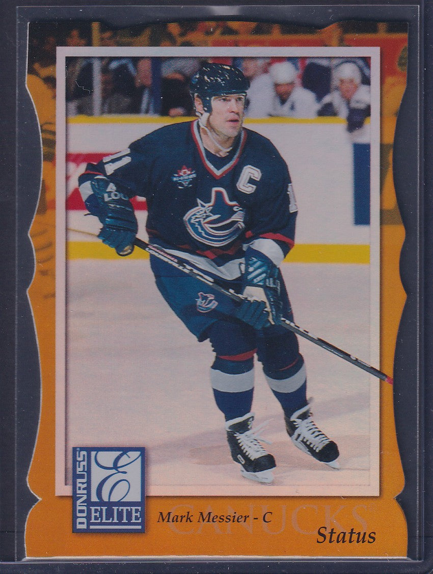MARK MESSIER - 1997 Donruss Elite Status Die Cut #5, xxx/100