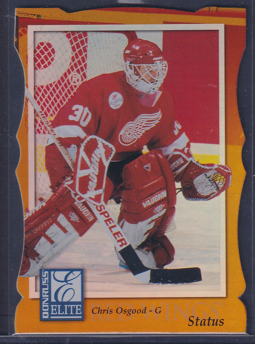 CHRIS OSGOOD - 1997 Donruss Elite Status Die Cut #53, xxx/100