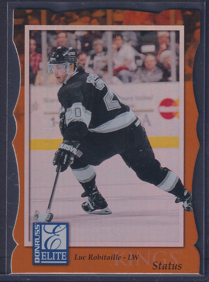 LUC ROBITAILLE - 1997 Donruss Elite Status Die Cut #85, xxx/750