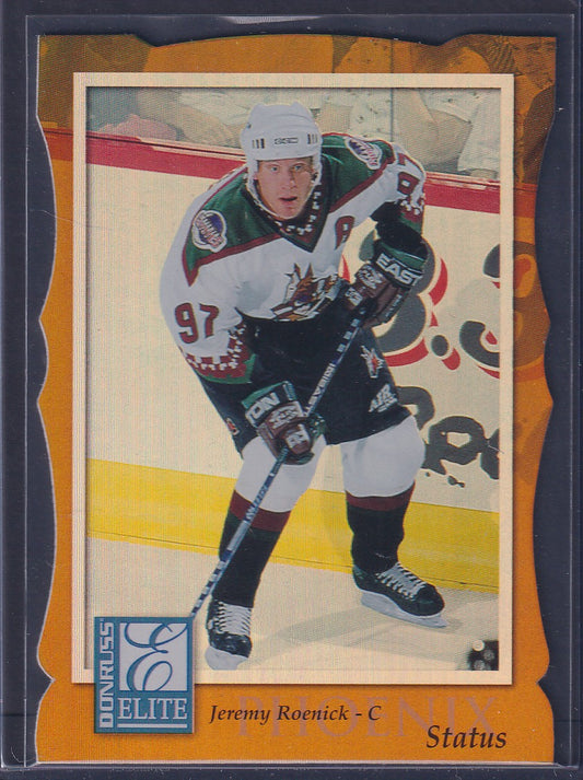 JEREMY ROENICK - 1997 Donruss Elite Status Die Cut #77, xxx/750