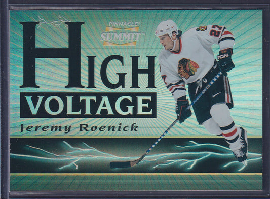 JEREMY ROENICK - 1996 Pinnacle Summit High Voltage #10, xxxx/1500
