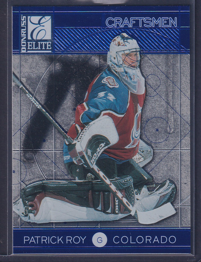 PATRICK ROY - 1997 Donruss Elite Craftsmen #14, xxxx/2500