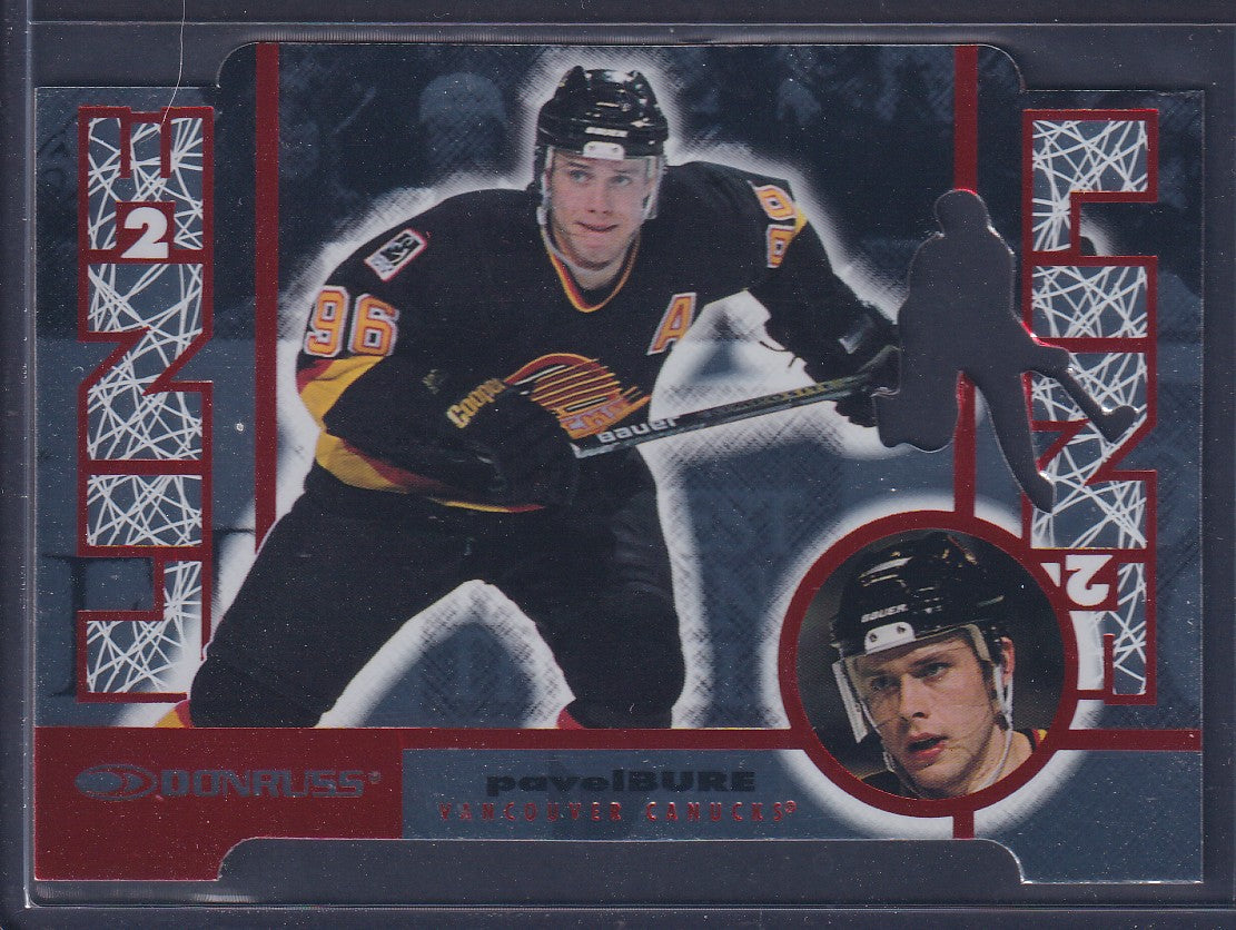 PAVEL BURE - 1997 Donruss Line 2 Line Die Cut #11, xxxx
