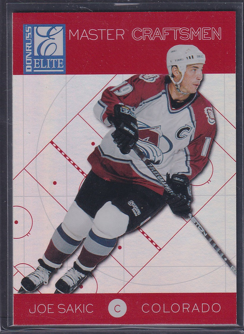 JOE SAKIC - 1997 Donruss Elite Master Craftsmen #3, xxx/100