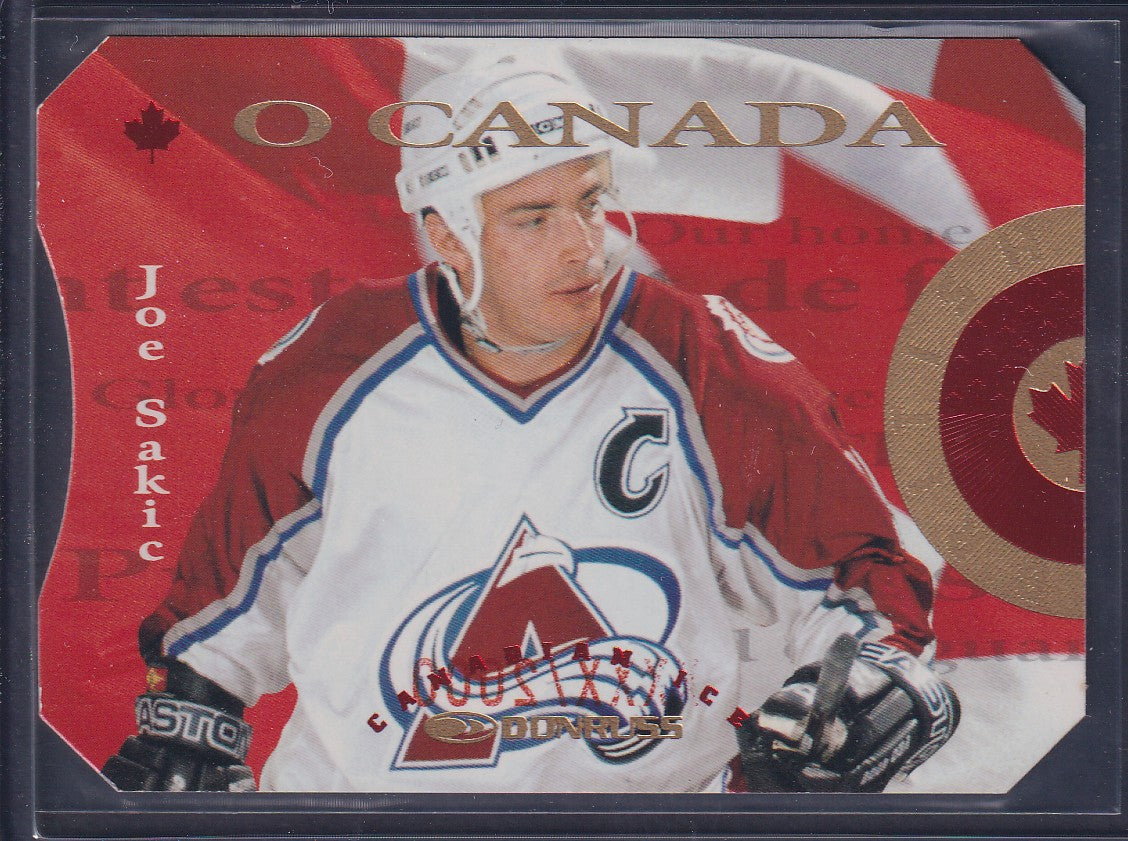 JOE SAKIC - 1996 Donruss Canadian Ice O Canada Die Cut #1, xxxx/2000
