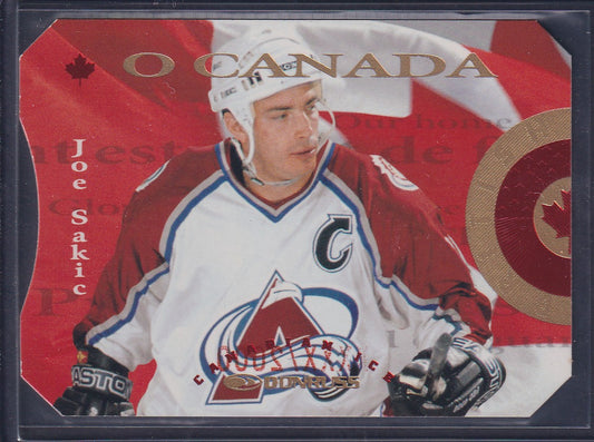 JOE SAKIC - 1996 Donruss Canadian Ice O Canada Die Cut #1, xxxx/2000