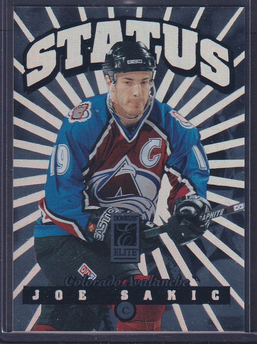 JOE SAKIC - 1997 Donruss Elite Status #11, xxx/750