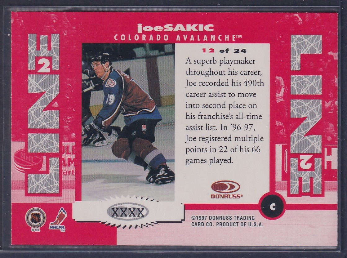 JOE SAKIC - 1997 Donruss Elite Status #49, xxx/100