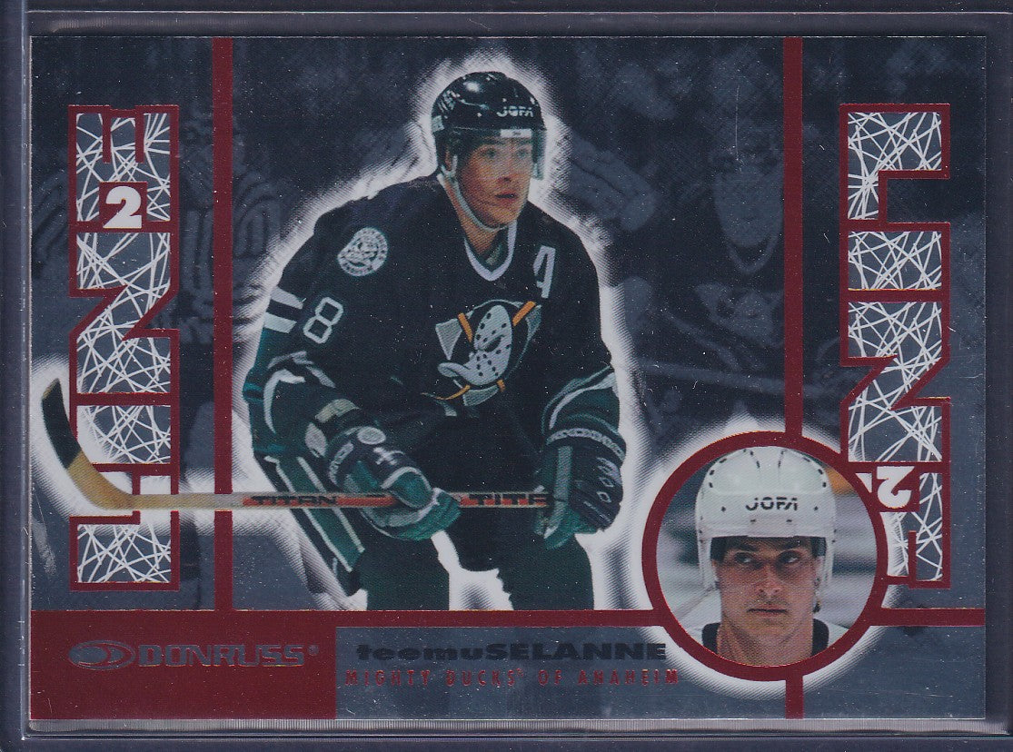 TEEMU SELANNE - 1997 Donruss Line 2 Line #2, xxxx
