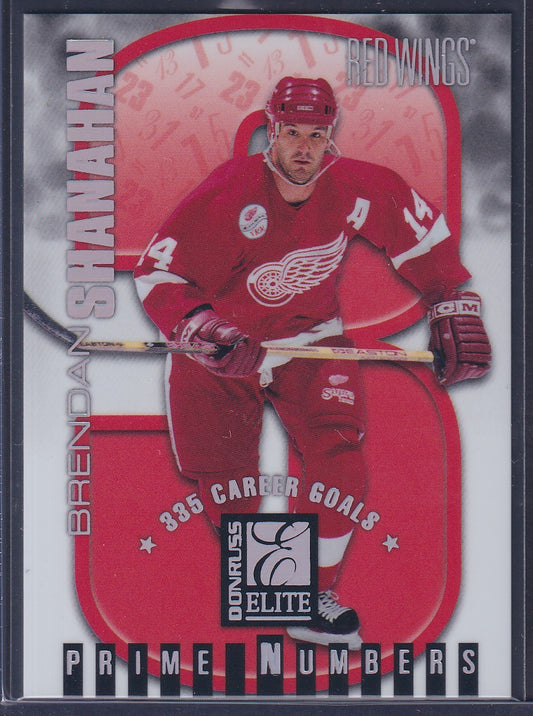 BRENDAN SHANAHAN - 1997 Donruss Elite Prime Numbers #9b, xxx/335