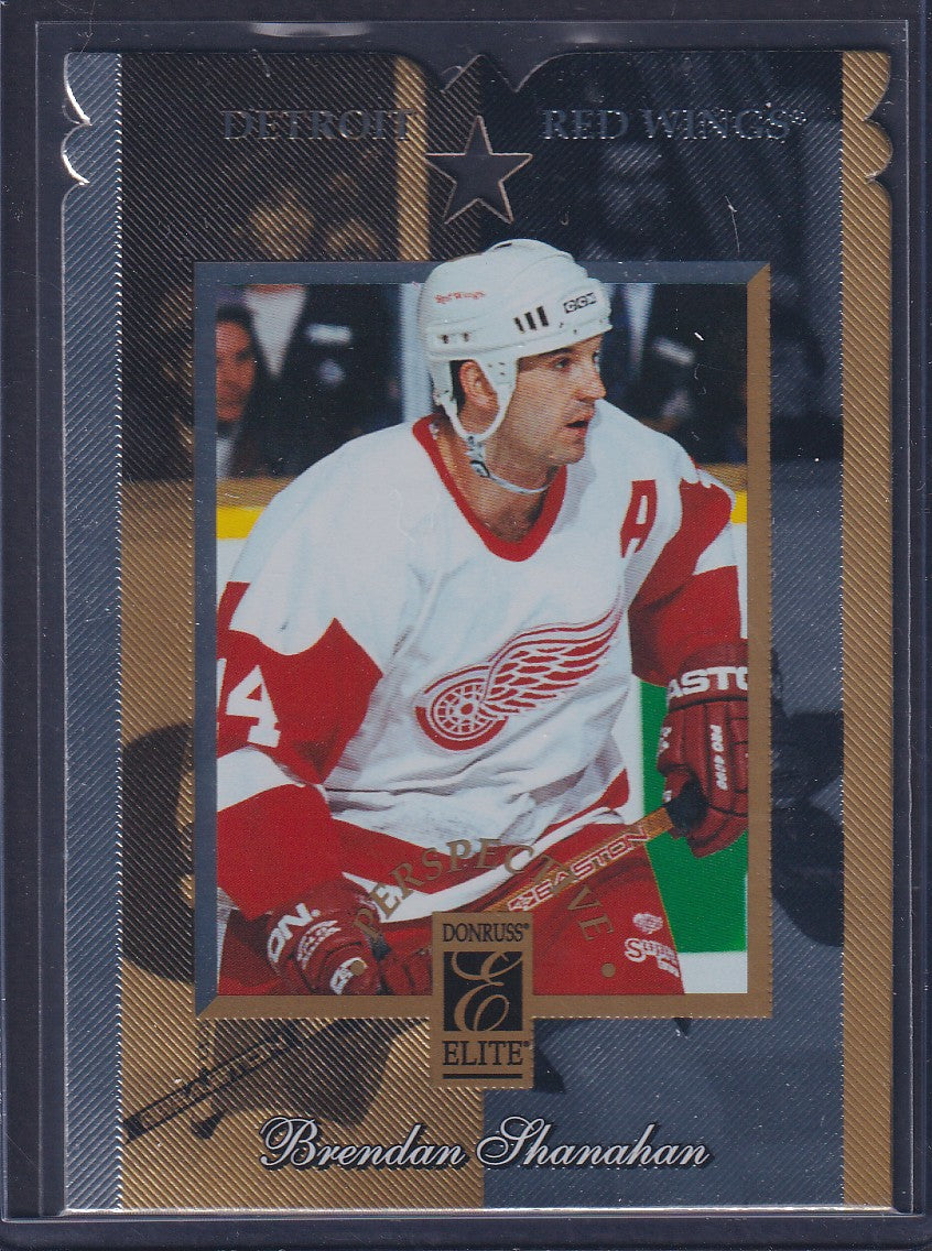 BRENDAN SHANAHAN - 1996 Donruss Elite Perspective Die Cut #7, xxx/500