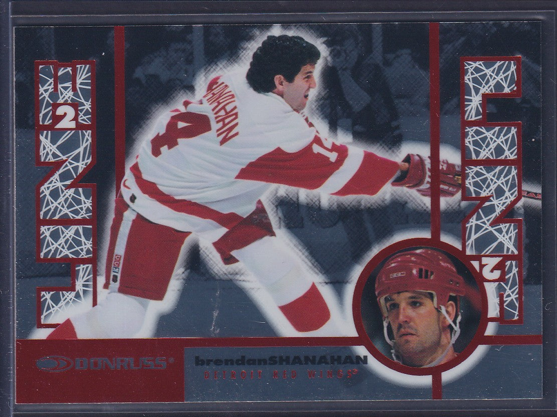 BRENDAN SHANAHAN - 1997 Donruss Line 2 Line #10, xxxx