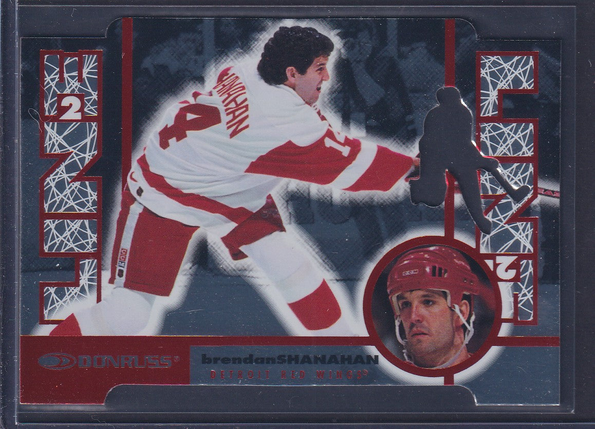 BRENDAN SHANAHAN - 1997 Donruss Line 2 Line Die Cut #10, xxxx