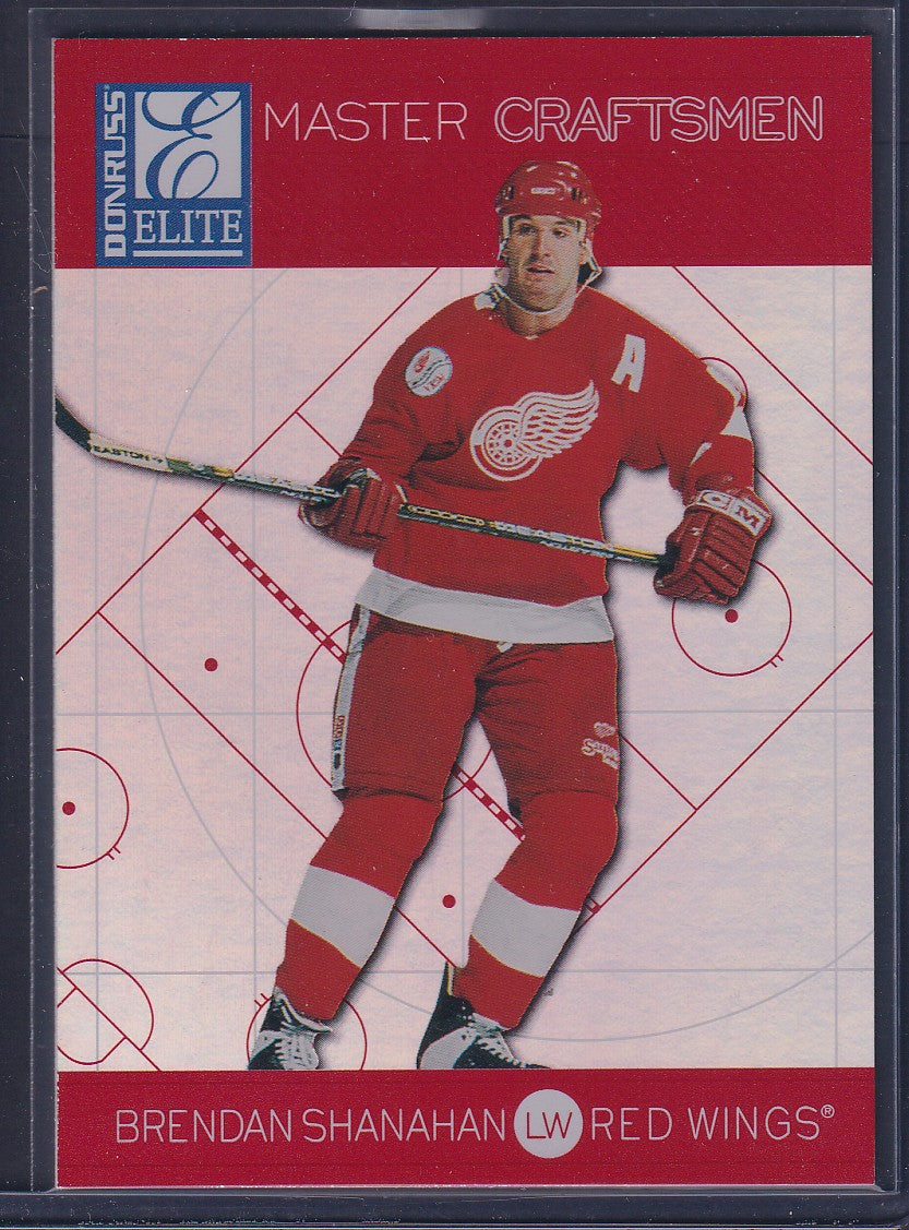 BRENDAN SHANAHAN - 1997 Donruss Elite Master Craftsmen #27, xxx/100