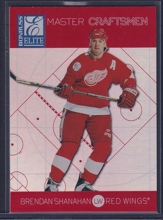 BRENDAN SHANAHAN - 1997 Donruss Elite Master Craftsmen #27, xxx/100