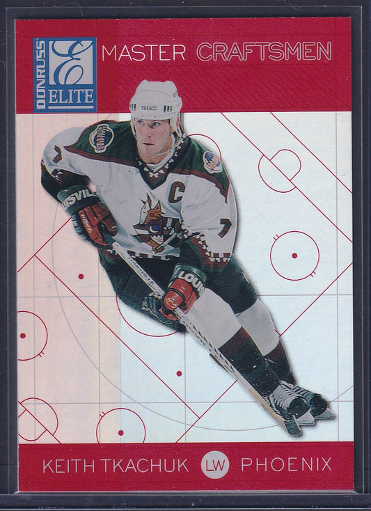 KEITH TKACHUK - 1997 Donruss Elite Master Craftsmen #28, xxx/100