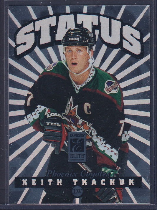 KEITH TKACHUK - 1997 Donruss Elite Status #2, xxx/750