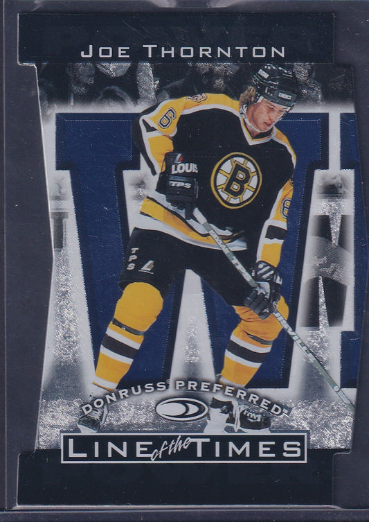 JOE THORNTON - 1997 Donruss Preferred Line of the Times #2-B, xxxx/1500