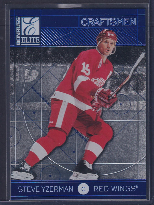 STEVE YZERMAN - 1997 Donruss Elite Craftsmen #16, xxxx/2500