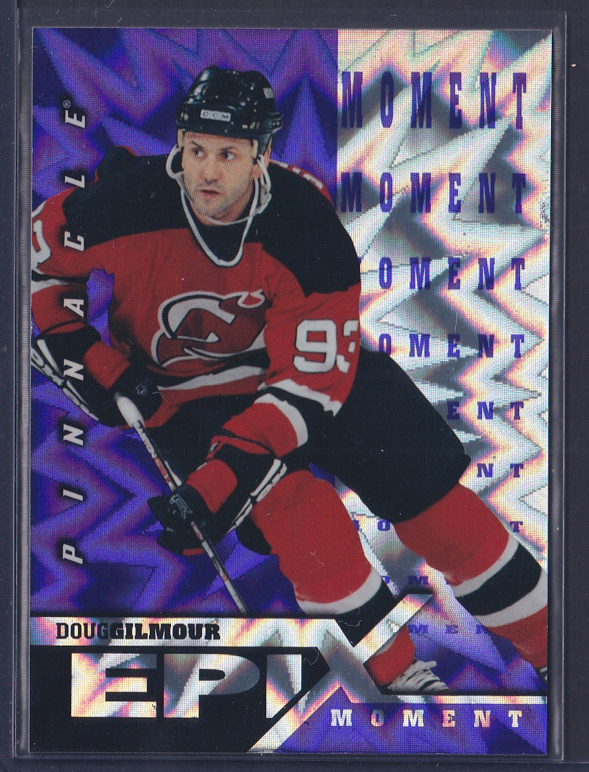 DOUG GILMOUR - 1997 Pinnacle Epix Moment Purple #E24, SSP