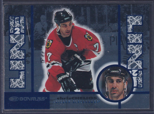 CHRIS CHELIOS - 1997 Donruss Line 2 Line #13, xxxx