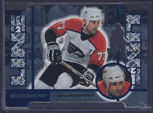 PAUL COFFEY - 1997 Donruss Line 2 Line Die Cut #15, xxxx