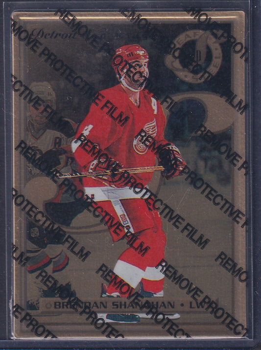 BRENDAN SHANAHAN - 1996 Donruss Leaf Preferred Steel GOLD, w/ Coating #29
