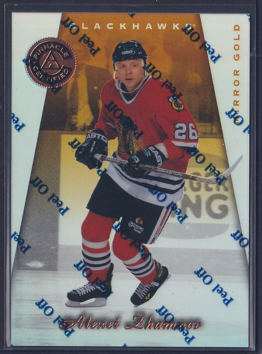ALEXEI ZHAMNOV - 1997 Pinnacle Certified w/ Coating, MIRROR GOLD #101
